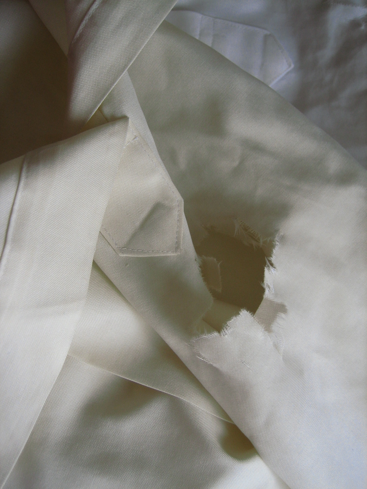 The case of the mangled sleeve