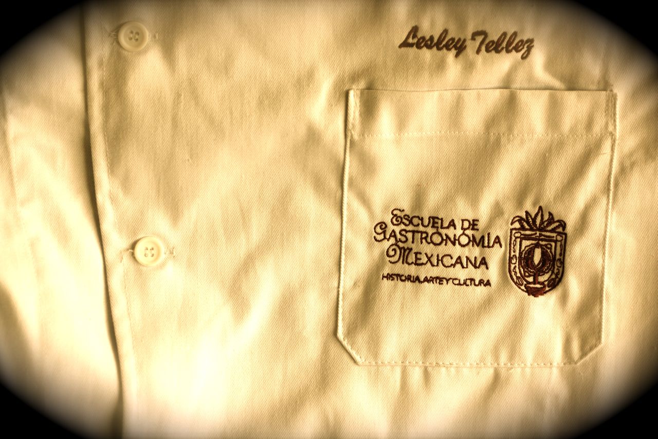 My new filipina, or double-breasted chef coat