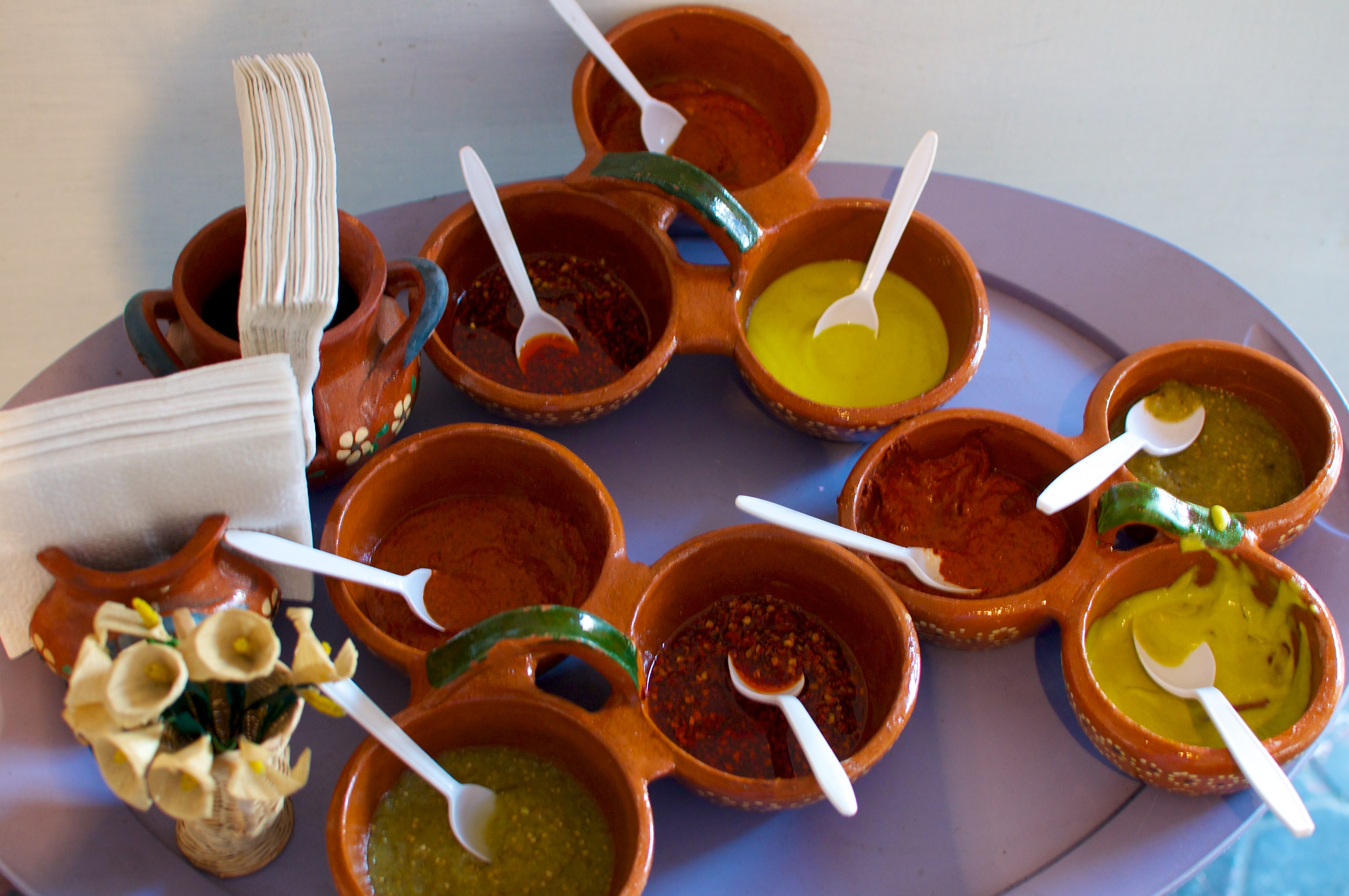 Salsas at Con Sabor a Tixtla