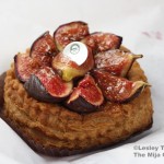 A fig tart -- one of my mid-afternoon snacks.