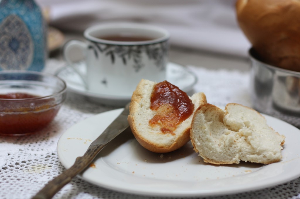 Apple marmalade, sold by CREA, a Mexico City nonprofit