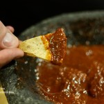 salsa made from the oaxacan chile pasilla