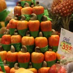 The cajú fruit, pictured at São Paulo's Municipal Market.