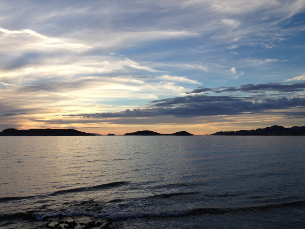 San Carlos (near Guaymas) Sonora, at sunset